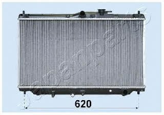 Japanparts RDA012037 Радіатор охолодження двигуна RDA012037: Купити в Україні - Добра ціна на EXIST.UA!
