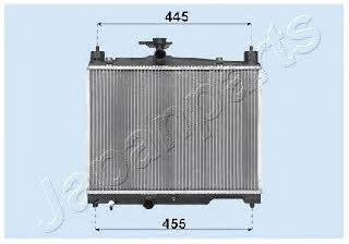Japanparts RDA153041 Радіатор охолодження двигуна RDA153041: Купити в Україні - Добра ціна на EXIST.UA!
