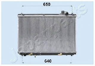 Japanparts RDA153084 Радіатор охолодження двигуна RDA153084: Приваблива ціна - Купити в Україні на EXIST.UA!