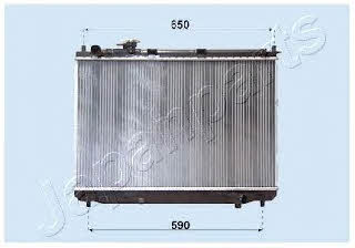 Japanparts RDA333026 Радіатор охолодження двигуна RDA333026: Купити в Україні - Добра ціна на EXIST.UA!