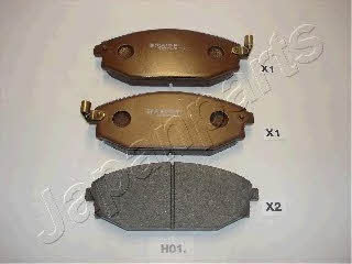 PAH01AF Japanparts Тормозные колодки дисковые, комплект