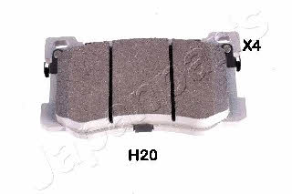 PAH20AF Japanparts Тормозные колодки дисковые, комплект