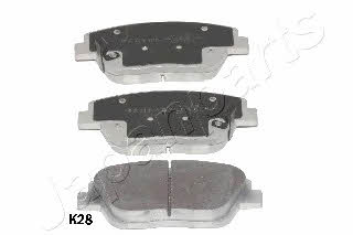 PAK28AF Japanparts Тормозные колодки дисковые, комплект