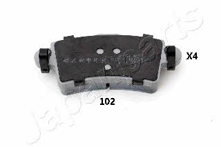 PP102AF Japanparts Тормозные колодки дисковые, комплект