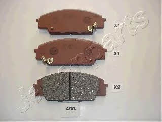Колодки Honda S2000 (Хонда С2000): PA490AF Japanparts Тормозные колодки дисковые, комплект