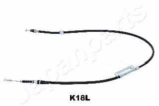 BCK18L Japanparts Трос ручника, левый