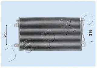 Japko CND093045 Радіатор кондиціонера (Конденсатор) CND093045: Купити в Україні - Добра ціна на EXIST.UA!