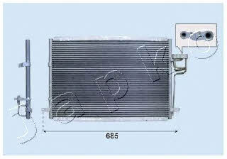 Japko CND333028 Радіатор кондиціонера (Конденсатор) CND333028: Купити в Україні - Добра ціна на EXIST.UA!