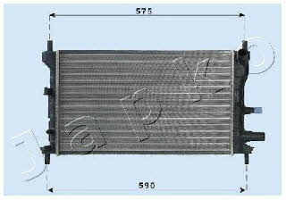 Japko RDA053060 Радіатор охолодження двигуна RDA053060: Приваблива ціна - Купити в Україні на EXIST.UA!