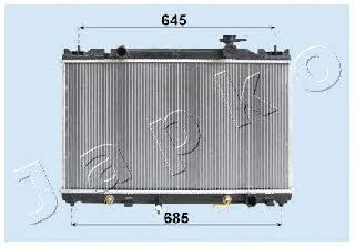 Japko RDA153118 Радіатор охолодження двигуна RDA153118: Купити в Україні - Добра ціна на EXIST.UA!