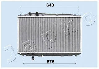 Japko RDA193022 Радіатор охолодження двигуна RDA193022: Купити в Україні - Добра ціна на EXIST.UA!