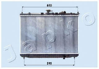 Japko RDA333025 Радіатор охолодження двигуна RDA333025: Купити в Україні - Добра ціна на EXIST.UA!