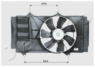 Japko VNT151829 Вентилятор радіатора охолодження VNT151829: Купити в Україні - Добра ціна на EXIST.UA!