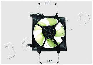 Japko VNT241010 Вентилятор радіатора охолодження VNT241010: Купити в Україні - Добра ціна на EXIST.UA!