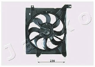 Japko VNT332002 Вентилятор радіатора охолодження VNT332002: Купити в Україні - Добра ціна на EXIST.UA!