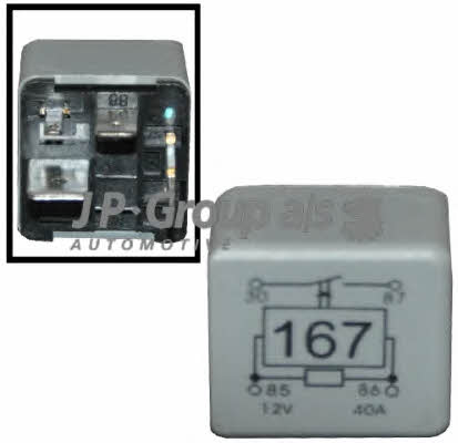 Автомобільне реле Jp Group 1199206900
