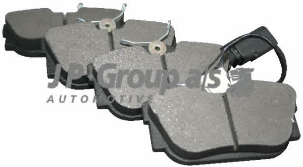 Тормозные колодки дисковые, комплект Jp Group 1163706010