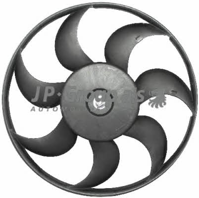 Двигатель вентилятора охлаждения радиатора Jp Group 1299100400