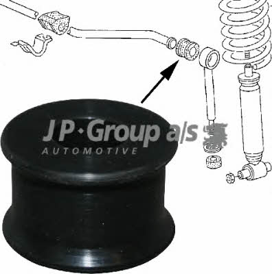 Втулка стабілізатора переднього Jp Group 1140602800