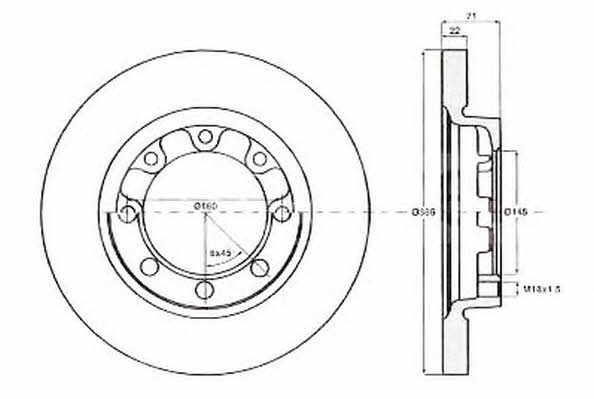 Jurid/Bendix 567143J Диск гальмівний 567143J: Купити в Україні - Добра ціна на EXIST.UA!