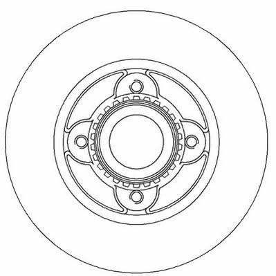 Jurid/Bendix 562366JC Диск гальмівний задній невентильований 562366JC: Приваблива ціна - Купити в Україні на EXIST.UA!