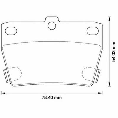 572488J Jurid/Bendix Тормозные колодки дисковые, комплект