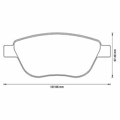 Jurid/Bendix 573205J Тормозные колодки дисковые, комплект 573205J: Отличная цена - Купить в Украине на EXIST.UA! 573205J Jurid/Bendix Тормозные колодки дисковые, комплект