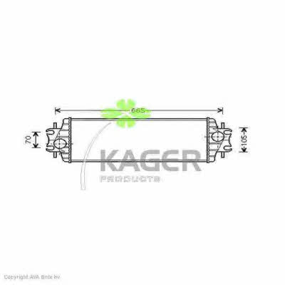Kager 31-0991 Інтеркулер 310991: Купити в Україні - Добра ціна на EXIST.UA!