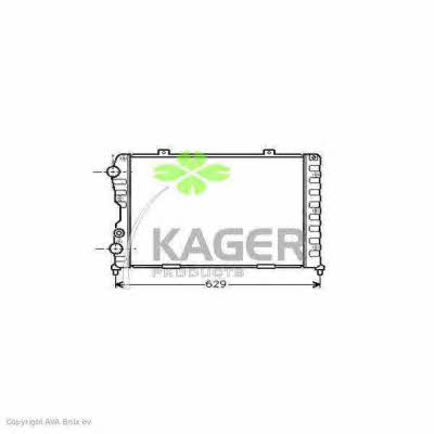Kager 31-0058 Радіатор охолодження двигуна 310058: Приваблива ціна - Купити в Україні на EXIST.UA!