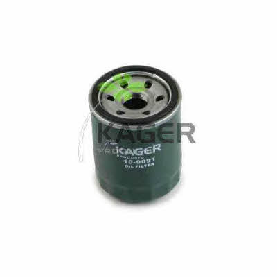 Kager 10-0091 Фільтр масляний 100091: Купити в Україні - Добра ціна на EXIST.UA!