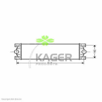 Kager 31-4029 Інтеркулер 314029: Купити в Україні - Добра ціна на EXIST.UA!