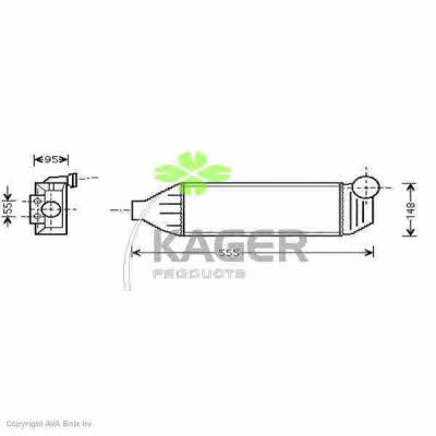 Kager 31-4040 Інтеркулер 314040: Купити в Україні - Добра ціна на EXIST.UA!