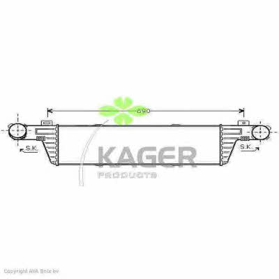Kager 31-0649 Інтеркулер 310649: Купити в Україні - Добра ціна на EXIST.UA!