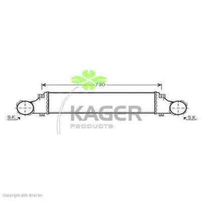 Kager 31-0651 Інтеркулер 310651: Купити в Україні - Добра ціна на EXIST.UA!