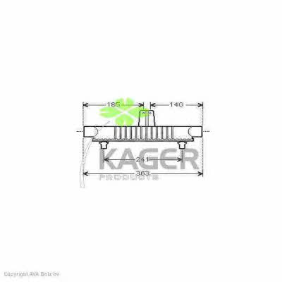 Kager 31-3730 Радіатор масляний 313730: Купити в Україні - Добра ціна на EXIST.UA!