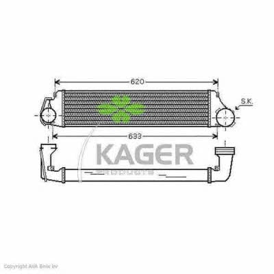 Kager 31-3860 Інтеркулер 313860: Купити в Україні - Добра ціна на EXIST.UA!