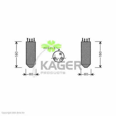 Kager 94-5468 Осушувач кондиціонера 945468: Купити в Україні - Добра ціна на EXIST.UA!