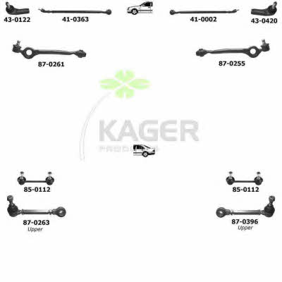  80-0105 Підвіска колеса 800105: Купити в Україні - Добра ціна на EXIST.UA!