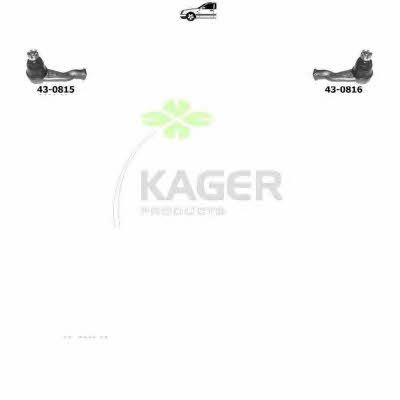 800523 Kager Подвеска колеса