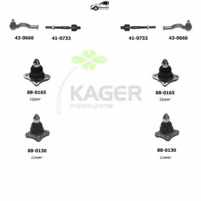 800583 Kager Подвеска колеса