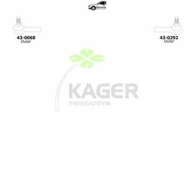 800905 Kager Подвеска колеса