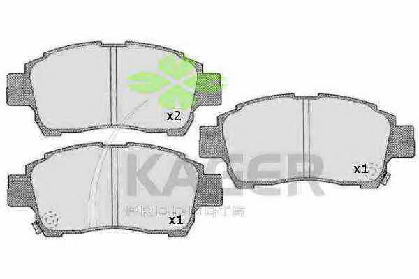 Kager 35-0528 Гальмівні колодки, комплект 350528: Купити в Україні - Добра ціна на EXIST.UA!