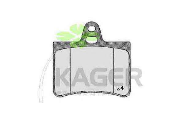 Kager 35-0539 Гальмівні колодки, комплект 350539: Купити в Україні - Добра ціна на EXIST.UA!