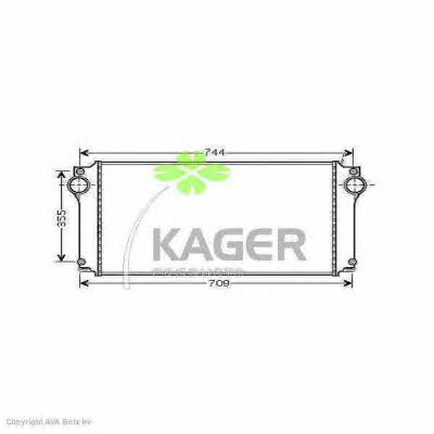 Kager 31-3932 Інтеркулер 313932: Купити в Україні - Добра ціна на EXIST.UA!