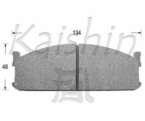 Kaishin D4001 Гальмівні колодки, комплект D4001: Купити в Україні - Добра ціна на EXIST.UA!