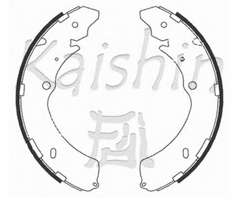 Kaishin K4467 Колодки гальмівні барабанні, комплект K4467: Купити в Україні - Добра ціна на EXIST.UA!