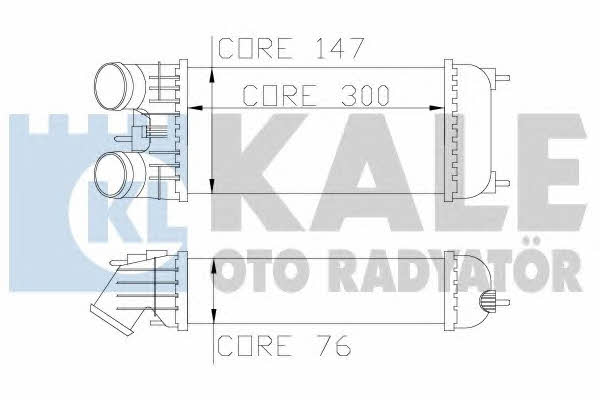 Kale Oto Radiator 344600 Інтеркулер 344600: Купити в Україні - Добра ціна на EXIST.UA!