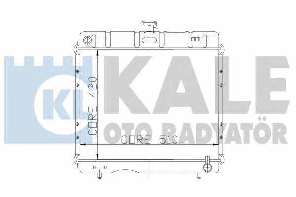 Kale Oto Radiator 172900 Радіатор охолодження двигуна 172900: Приваблива ціна - Купити в Україні на EXIST.UA!