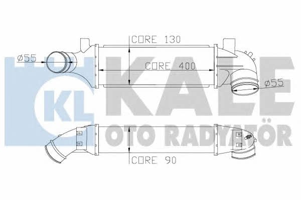 Kale Oto Radiator 346600 Інтеркулер 346600: Приваблива ціна - Купити в Україні на EXIST.UA!