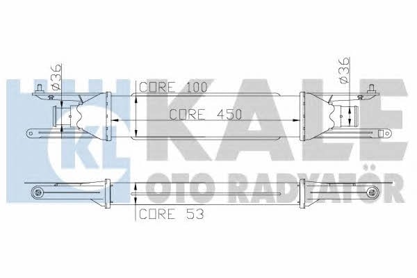 Kale Oto Radiator 345400 Інтеркулер 345400: Купити в Україні - Добра ціна на EXIST.UA!